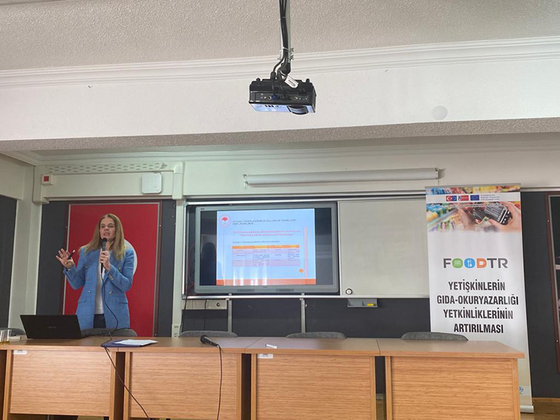 Presentation was made at Görükle Vocational and Technical Anatolian High School