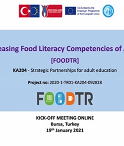 A kick-off meeting of FoodTR project was performed